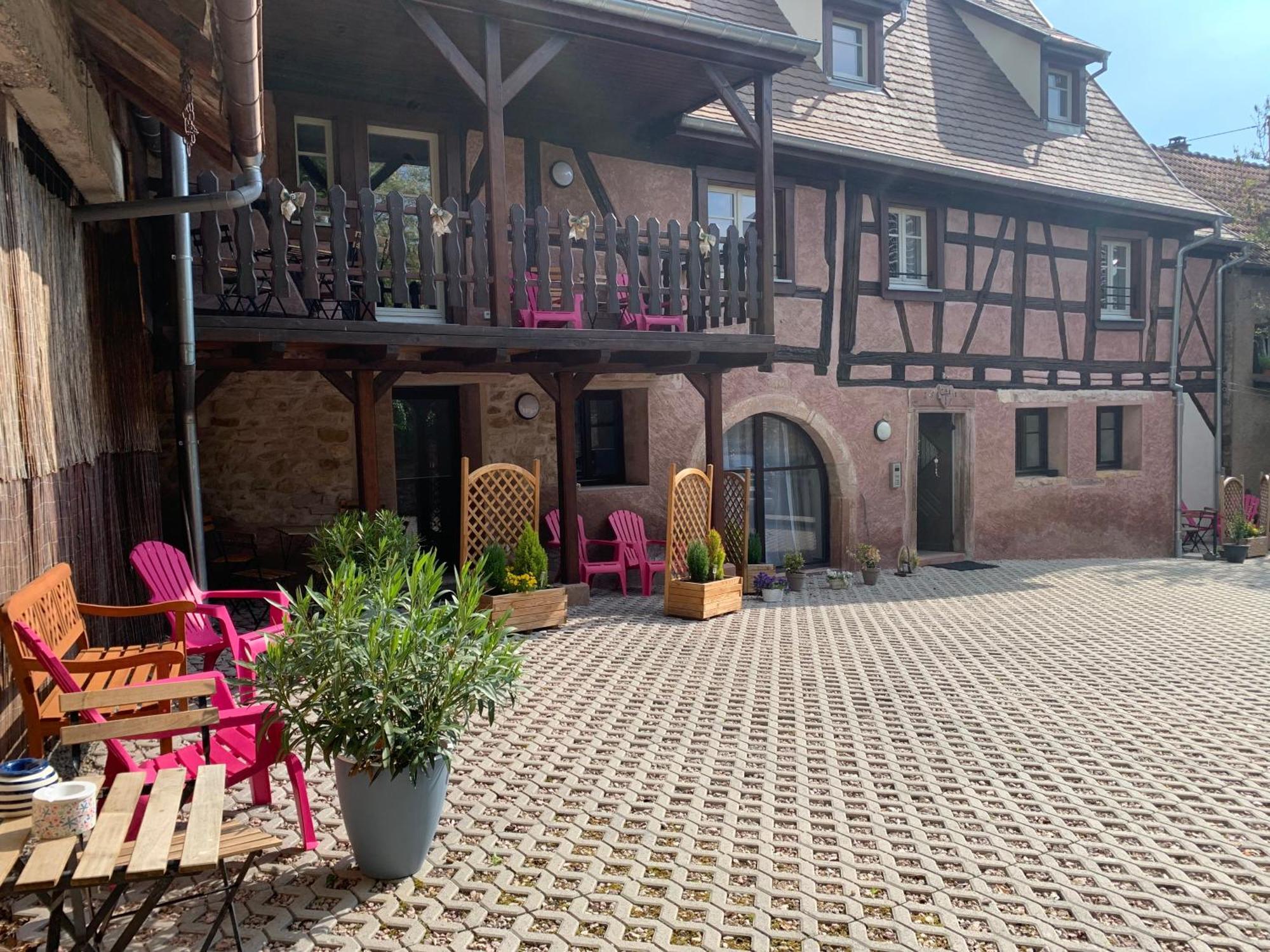Appartamento Doux Refuge Avec Terrasse Parking Gratuit Beblenheim Esterno foto
