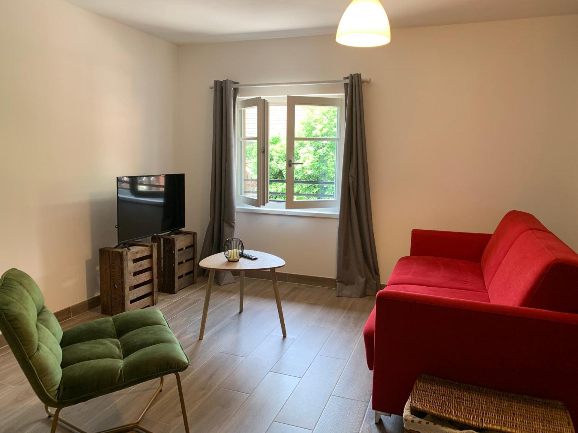 Appartamento Doux Refuge Avec Terrasse Parking Gratuit Beblenheim Esterno foto